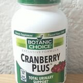 Botanic Choice Cranberry Plus Total Urinary Support 60 Tablet Bottle Sealed