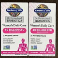 2 Garden of Life Probiotics Women's Daily Care 40 Billion CFU 30 Capsule 2025