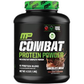 MusclePharm Combat Protein Powder, Chocolate Milk Flavor, Fuels Muscles for Productive Workouts, 5 Protein Sources including Whey Protein Isolate & Egg Albumin, Gluten Free, 4 lb, 52 Servings