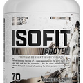 Nutrex Research IsoFit Whey Protein Powder Instantized 100% Whey Protein Isolate (Cookies & Cream, 70 Servings)