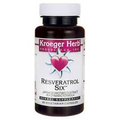Kroeger Herb Resveratrol Six - Japanese Knotweed 60 Veg Caps