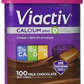 Viactiv Calcium Plus D Dietary Supplement Soft Chews Milk Chocolate 100 Count
