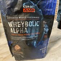 GNC AMP Wheybolic Alpha Protein Test & Power Powder Chocolate Fudge 21.75OZ 11/2