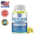 Keto BHB Diet Pills 20000MG,Weight Loss,Fat Burner,Detox Cleanse Carb Blocker