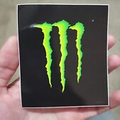Monster Energy Drink Sticker New 3” X 4” Decal Official For Car Bike Scooter