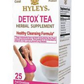 Hyleys DETOX Wellness Tea, 100% Natural, no GMO, 25 tea bags/pack