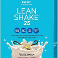 GNC Total Lean Lean Shake 25 Hunger Satisfying Powder - French Vanilla, 6 Packet