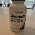 Nutricost Quercetin 880mg, 120 Vegetarian Capsules With Bromelain 60 Servings