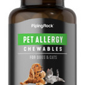 Pet Allergy Support |100 Chewable Tablets | for Dogs & Cats | by Piping Rock