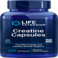 Life Extension Creatine Capsules 120 caps Creatine 1000mg/Vitamin C 11mg
