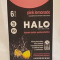 HALO Hydration Mix Pink Lemonade 6-Pack 435mg Electrolytes Immunity