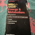 GNC Mega Men Energy and Metabolism 180 Cap  3 Month Supply EXP 03/2024.