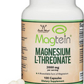 Magnesium L Threonate Capsules (Magtein) – High Absorption Supplement – Bioavail