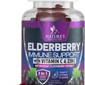 Elderberry Immune Support Gummy with Vitamin C & Zinc