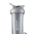 Blender Bottle Classic 28 oz. Shaker Mixer Cup with Loop Top-Pebble Grey