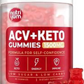 nutriyum ACV Keto Gummies 1500 mg Low Carb 60 Count Exp 07/2025 Free Shipping