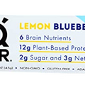 IQBAR Lemon Blueberry Keto Bars, Vegan, Low Sugar, 1.6 Ounces (Pack Of 12)