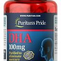 Puritan's Pride DHA 100 mg 120 Softgel DHA 100 mg 120 Softgels, Vitamin DHA*