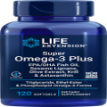 Life Extension Super Omega-3 EPA/DHA Krill/Astaxanthin/Olive Extract 120gels