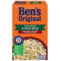 BEN'S ORIGINAL Flavored Long Grain Rice & Wild Rice, 6 Ounce (Pack of 12)
