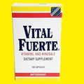 Vital Fuerte  with 100 Capsules Antioxidant Multivitamin and Minerals Dietary