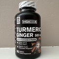 VitaCook Turmeric Ginger 500 MG Dietary Supplement 45 Day Supply