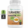 Turmeric Curcumin - 2250mg/d - 180 Veggie Caps - 95% Curcuminoids with Bioperine