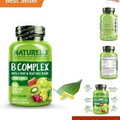 B Complex - Whole Food Complex with Vitamin B6, Folate, B12, Biotin - Supplem...