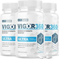 (3 Pack) Vigor 360 Pills Supplement Advanced Formula Vigor 360 - 180 Capsules