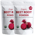 Iyasa Organic Beet Root Powder, Plant Based, Vegan, Gluten-Free, Beetroot Superfood, Nitric Oxide Boost, Blood Circulation Support, Pre Post Workout, Baking and Cooking 1 lb 16 oz 453 gm