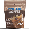 Rapid Fire Protein Coffee, with 10g of Protein with Collagen, Promotes Muscle Growth, Supports Energy, Hot or Cold, Keto Friendly, 100% Robusta Coffee, 15 Servings, Original Blend, Medium Roast