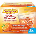 Emergen-C 1000mg Super Orange Flavor Vitamin C Powder - 60 Count