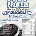 "MVP PROTEIN" "COOKIES N' CREAM" WHEY ISOLATE PROTEIN POWDER- 1 Lb. (14 Servings