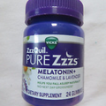 (1) Vicks Pure Zzzs Melatonin + Chamomile & Lavender 24 Gummies Sleep !