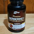 Nutriflair Premium Berberine HCL 1200mg Plus Pure True Ceylon Cinnamon