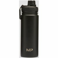 MP Medium Metal Water Bottle - Black - 500ml