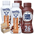 Ready to Drink Fairlife Protein Shakes | Nutrition Plan Protein Shake | Chocolate| Core Power Elite | Fair life Protein Shakes Variety Pack | 11.5 Fl Oz Pack of 4 | Every Order is Elegantly Packaged in a Signature BETRULIGHT Branded Box!