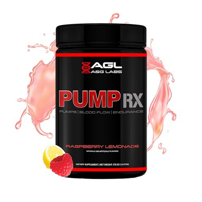 Pump RX Non STIM PRE Workout- Contains 8000MG L-Citrulline, 3200MG Beta Alanine, 3000MG Betaine, 1000MG L-Tyrosine ; Designed for Insane Pumps & Endurance- Raspberry Lemonade