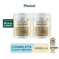 2X Plantae 5 Plant Protein BCAAs Vanilla Flavor Keto Low Calorie Carb Diet 800g