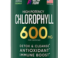 Chlorophyll Capsules 600 Mg - Natural Chlorophyll Pills for Women & Men - Highly