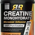 Micronized Creatine Pwdr Unflavored 45 Servngs 5000MG Creatine Monohydrate KETO!