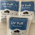 Cookies And Cream Whey Protein  Liv Pur12 Packs