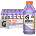 Gatorlyte Rapid Rehydration Electrolyte Beverage, Mixed Berry, 20oz Bottles (12