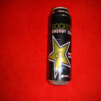 Rockstar Energy Tour Water Collectors Item One opened Can Visible Dents