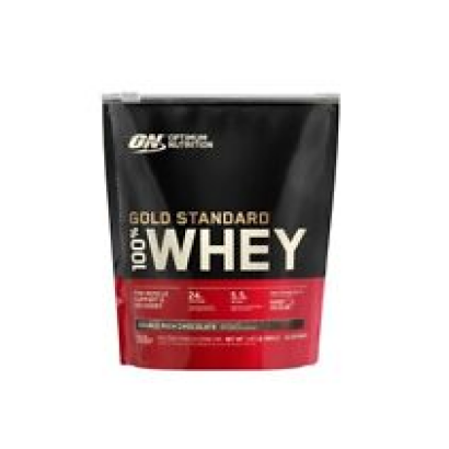 OPTIMUM NUTRITION GOLD STANDARD  100% WHEY PROTEIN DOUBLE RICH CHOCOLATE 1.5LB