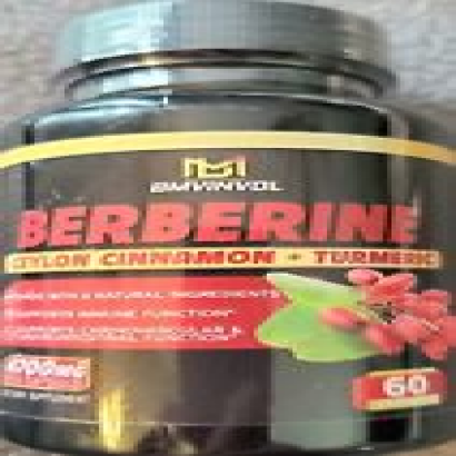 Berberine Supplement 4700Mg - High Potency with Ceylon Cinnamon Turmeric