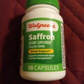 Walgreens Saffron 30mg Dietary Supplement for Mood Support 30 Capsules Exp 08/25