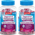 Digestive Advantage Probiotic Gummies for Digestive Health, 2x90ct Bottles