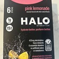 Halo Hydration Electrolyte Powder Drink Mix, Pink Lemonade 6 BOXES Of 6 STICKS!