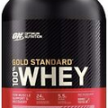 Optimum Nutrition Gold Standard 100% Whey Protein, Delicious Strawberry -2 lb